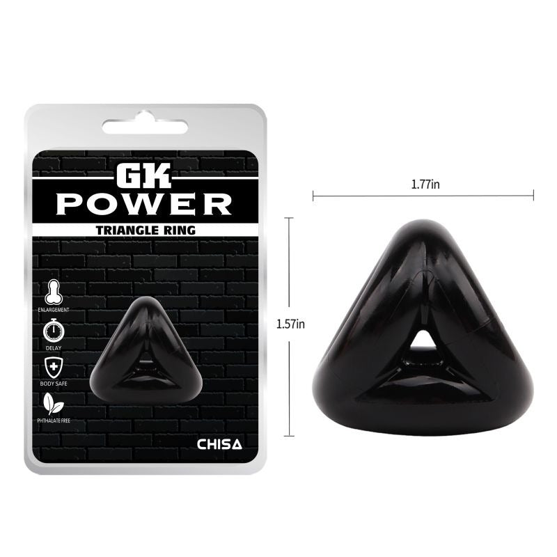 Triangle Ring by Chisa - Stretchy Cock Rings