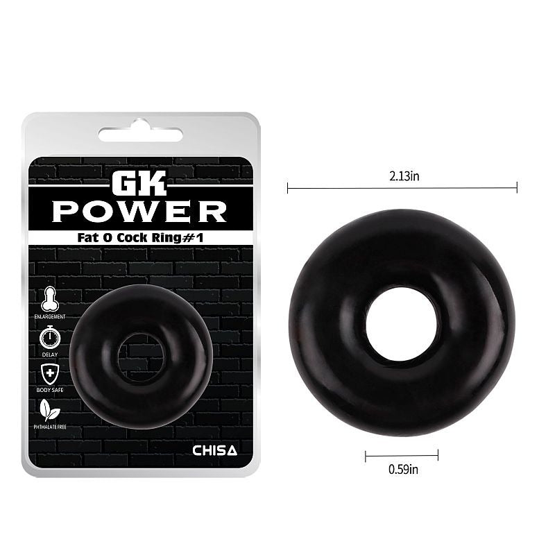 Fat O Cock Ring by Chisa - Stretchy Cock Rings