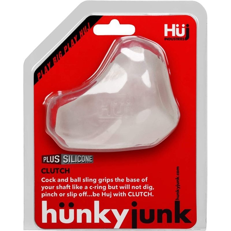 SLINGSHOT 3-ring Teardrop Sling by Hunkyjunk Ice - Stretchy Cock Rings