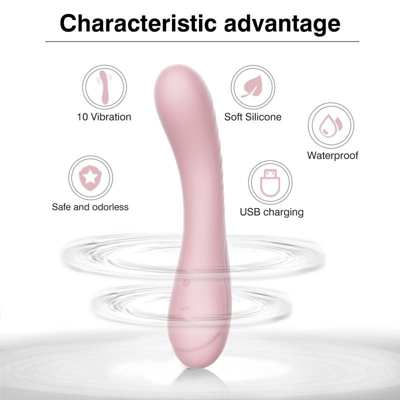 Maya Curve Silicone Vibrator by SXE Novelties - G-Spot Vibrators