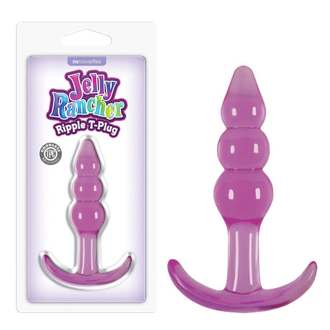 Jelly Rancher Ripple T-Plug 4.3'' Butt Plug - Butt Plugs