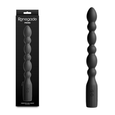 Renegade Prime USB Rechargeable Vibrating Anal Beads - Anal Beads and Balls