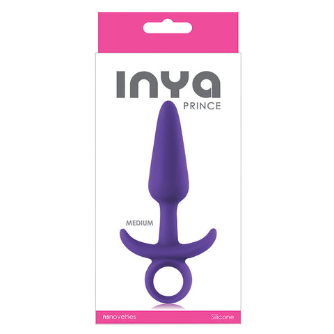 INYA Prince 5.1'' Butt Plug with Ring Pull by NS Novelties - Butt Plugs