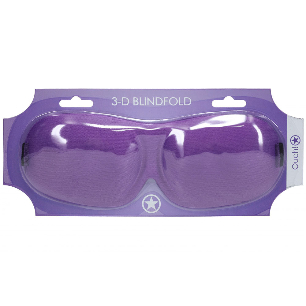 Shots Toys OUCH! Sensory Play 3D Eye Mask - Masks And Blindfolds