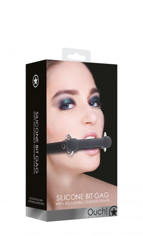 OUCH! Bondage Roleplay Erotic Bit Gag by Shots Toys - Bondage Gags and Bits