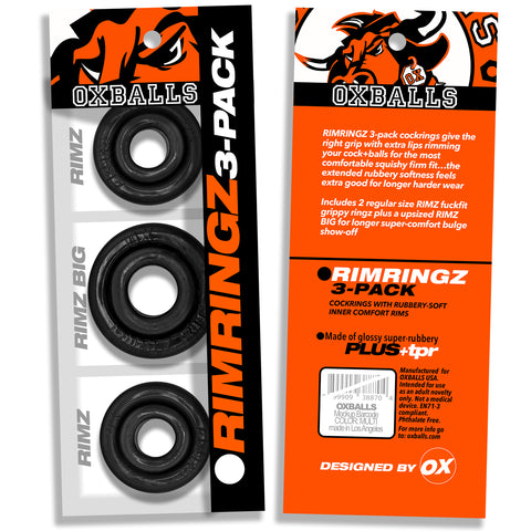 Rimringz Size Cock Rings by Oxballs - Cock Ring Sets