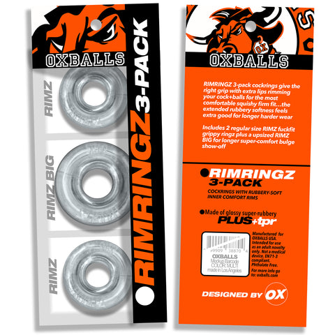 Rimringz Size Cock Rings by Oxballs - Cock Ring Sets