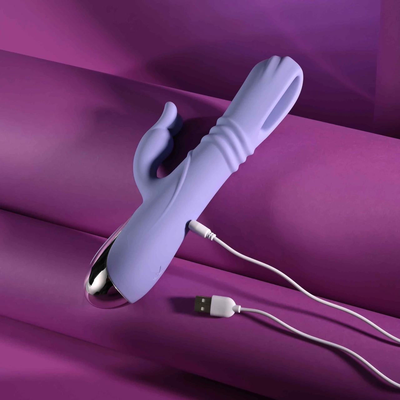 Playboy Pleasure TAP ME IN USB Rechargeable Rabbit Vibrator - Rabbit Vibrators