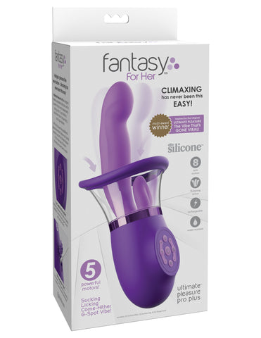 Fantasy for Her Ultimate Pleasure Pro Rabbit Vibrator - Rabbit Vibrators