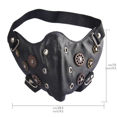 Alloy Gear Steam Bondage Mask by BDStyle - Unclassified