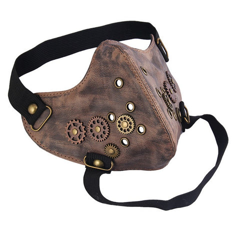 Alloy Gear Steam Bondage Mask by BDStyle - Unclassified