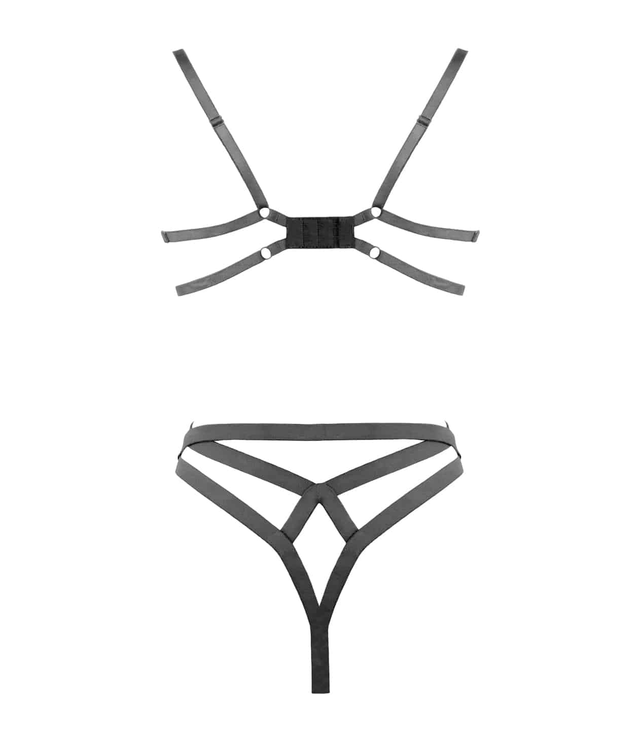 Muse Lingeire Open Cup Bra With Cut Out Bust - Her Fetish