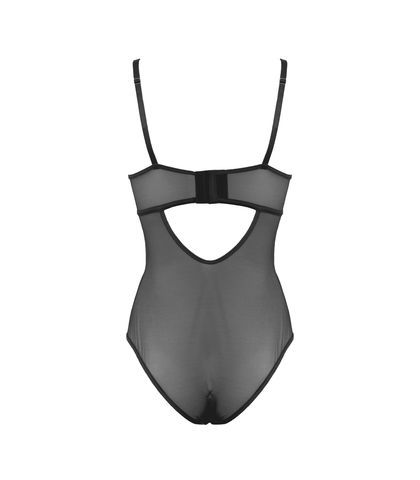 Lingerie Sexy BDSM Play Fetish Bodysuit Black by Muse - Her Fetish