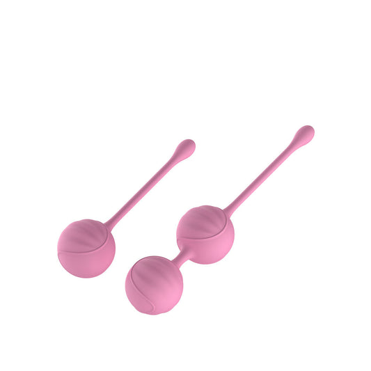 Silicone Kegel Ball Set Kegel Balls Set of 2 Items - Love Eggs and Kegel Exercisers
