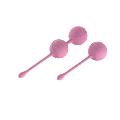 Silicone Kegel Ball Set Kegel Balls Set of 2 Items - Love Eggs and Kegel Exercisers