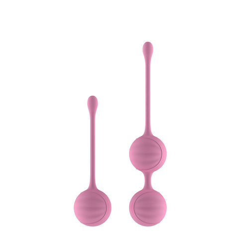 Silicone Kegel Ball Set Kegel Balls Set of 2 Items - Love Eggs and Kegel Exercisers