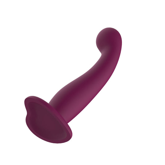 Liquid Silicone Realistic Curved Shape Dildo - Realistic Dildos