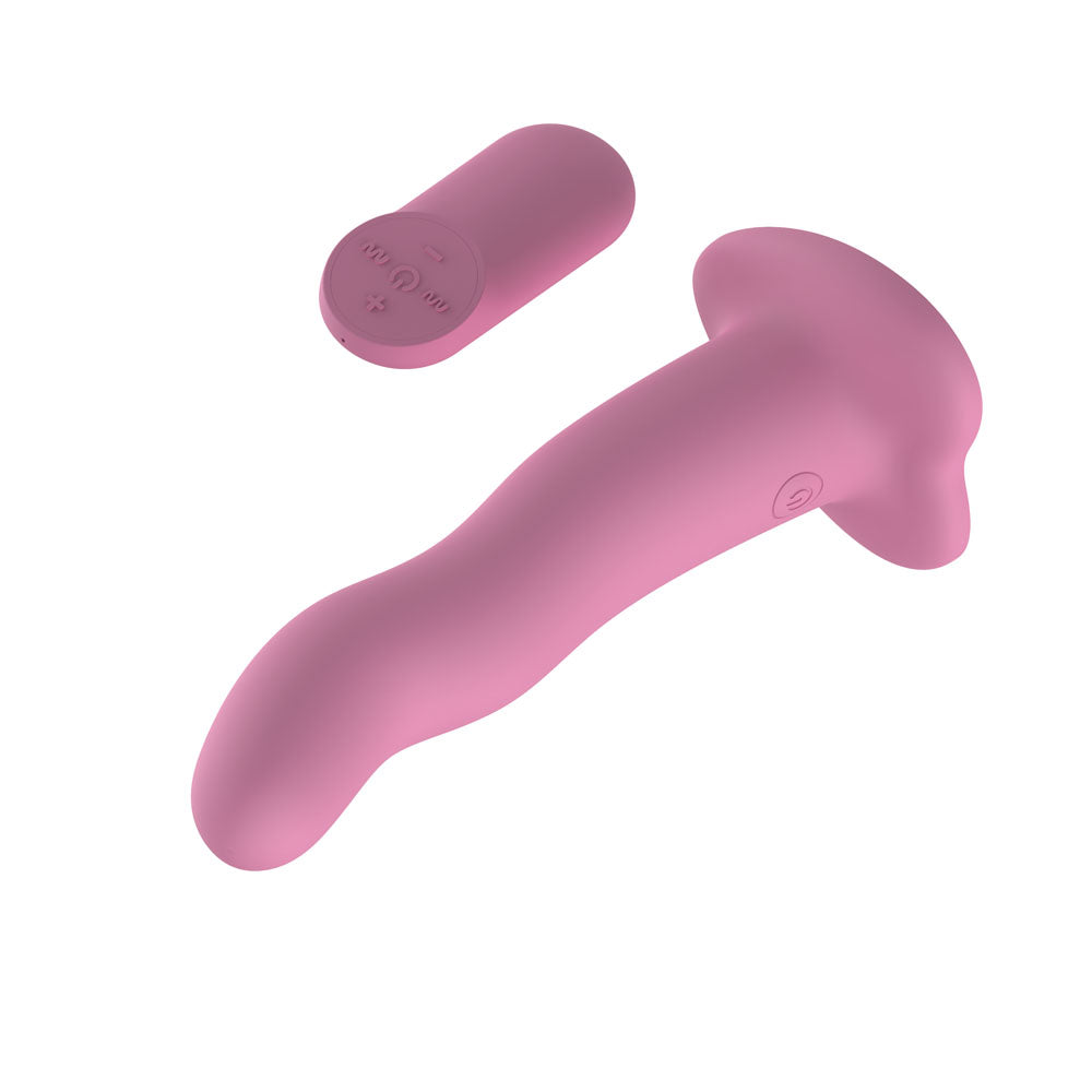 Passion Play USB Rechargeable Remote Control Vibrating Dildo - Vibrating Dildos
