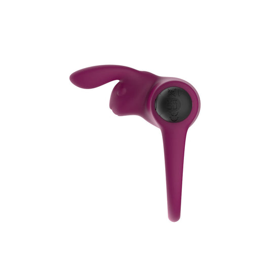 Rabbit Cockring Penis and Balls Ring by Passion Play - Vibrating Cock Rings