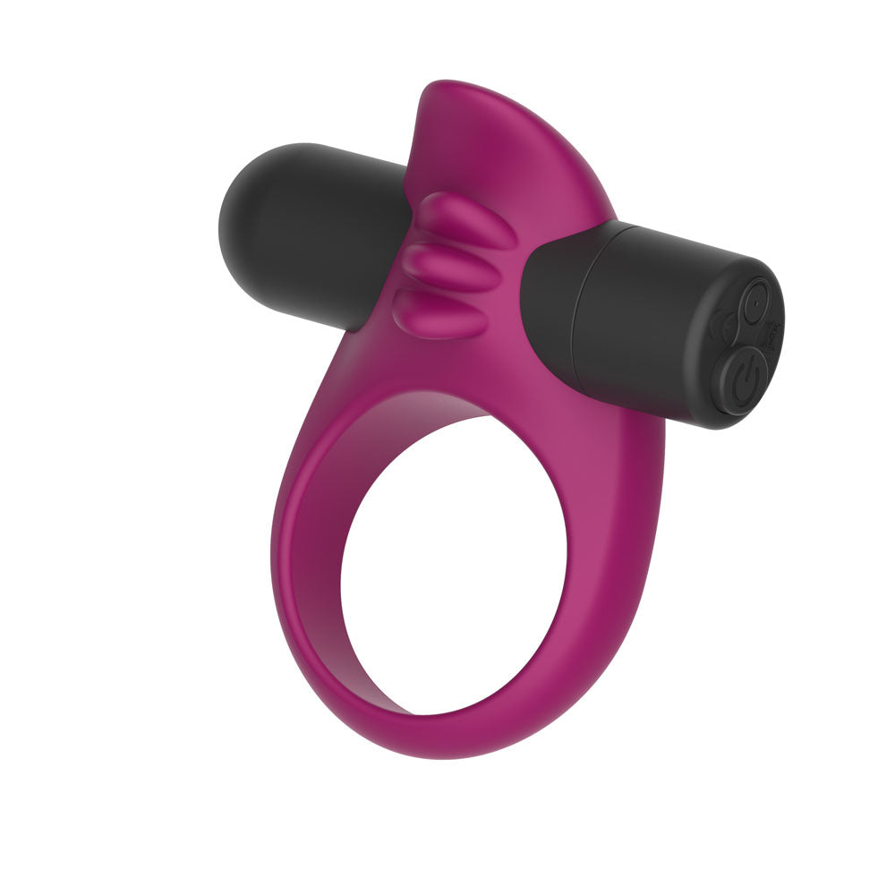 Passion Play USB Rechargeable Vibrating Penis Ring - Vibrating Cock Rings