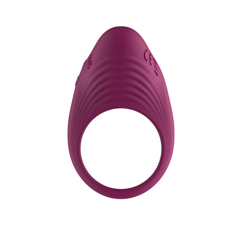 Silicone Vibrating Cockring USB Rechargeable Penis Ring - Vibrating Cock Rings