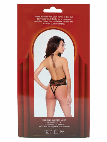 Full Body Womens Sexy Lace Teddy by Popsi Lingerie - Teddies and Bodysuits