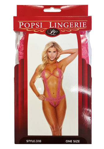 Sling Lace Sexy Womens Teddy by Popsi Lingerie - Teddies and Bodysuits