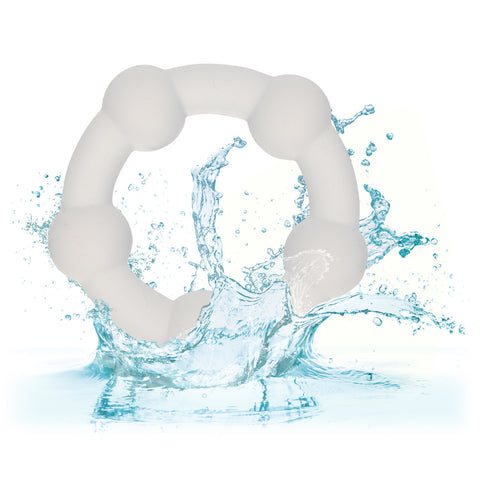 Alpha Liquid Silicone Beaded Cock Rings - Cock Ring Sets