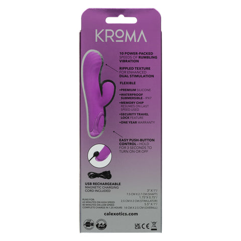 Kroma Turbo Passion Rabbit Vibrator by California Exotics - Rabbit Vibrators