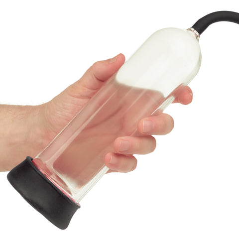 Peak Magnified Gauged Pump System by California Exotics - Penis Pumps And Stretchers