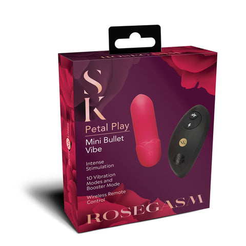 Secret Kisses ROSEGASM Petal Play Bullet Vibe Bullet - Bullet Vibrators