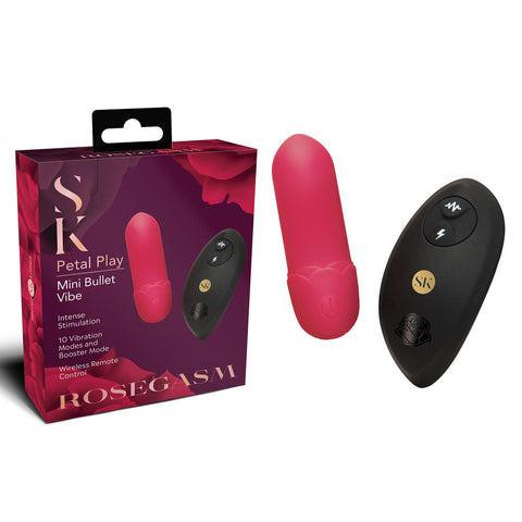 Secret Kisses ROSEGASM Petal Play Bullet Vibe Bullet - Bullet Vibrators