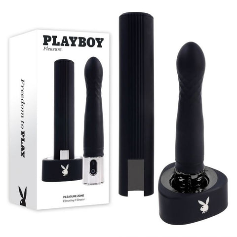 Playboy Pleasure ZONE Vibrator with USB Charging Dock - Waterproof Vibrators