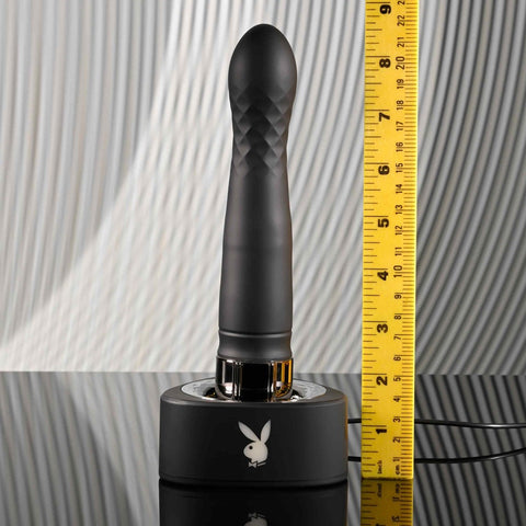 Playboy Pleasure ZONE Vibrator with USB Charging Dock - Waterproof Vibrators