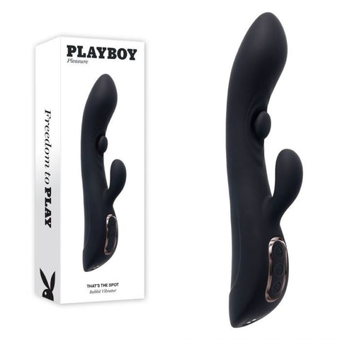 Playboy Pleasure THATS THE SPOT Rabbit Vibrator - Rabbit Vibrators