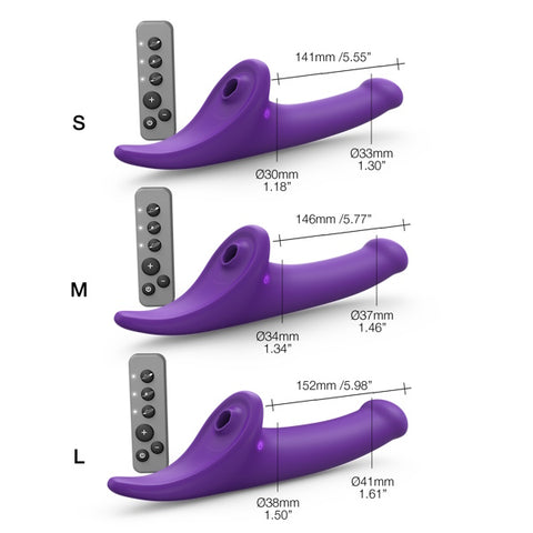 Orgasm Vibrating Strap On Dildo by Strap-on-me - Strap On Sextoys