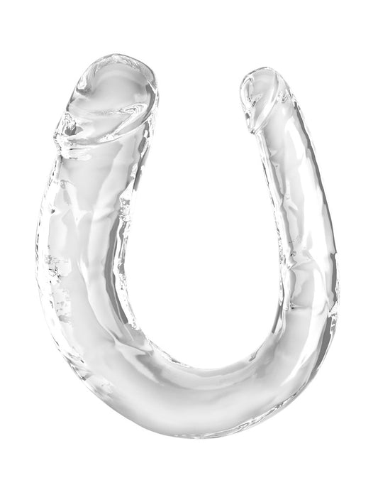King Cock Clear Double Trouble Realistic Dildo