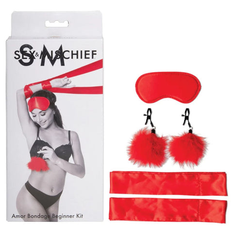 S&M Amor Beginner Bondage Kit by Sportsheets - Bondage Kits