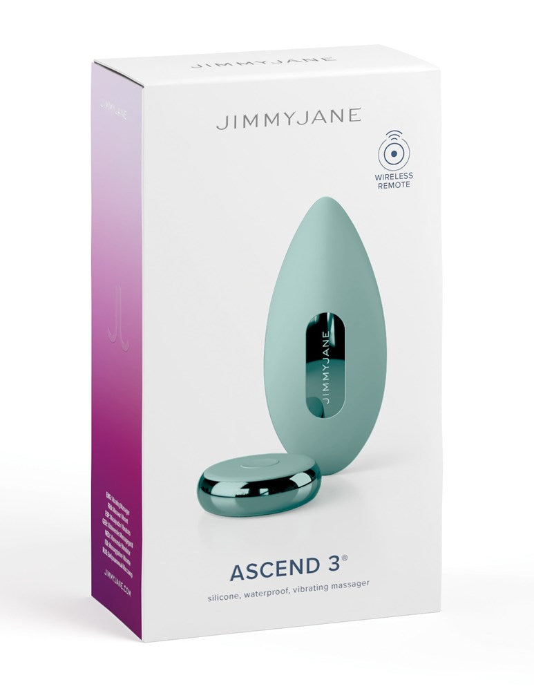 JimmyJane Ascend 3 Hand Held Clitoral Vibrator - Clit Ticklers and Pulsators