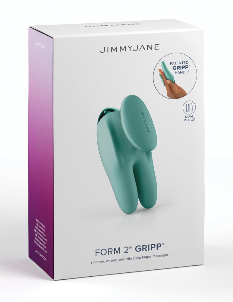 JimmyJane Form 2 Gripp Multi Functions Clitoral Massager - Clit Ticklers and Pulsators