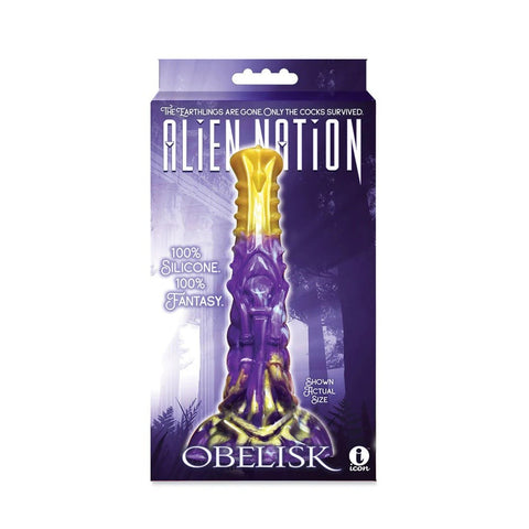Alien Nation Obelisk Fantasy Dong by Icon Brands - Realistic Dildos