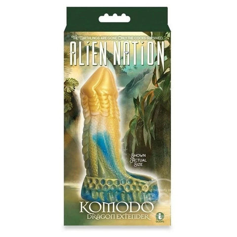 Alien Nation Komodo Penis Extender Fantasy Sleeve - Penis Sleeves and Extenders