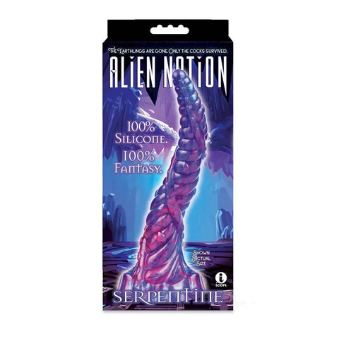 Alien Nation Serpentine Fantasy Dong by Icon Brands - Realistic Dildos