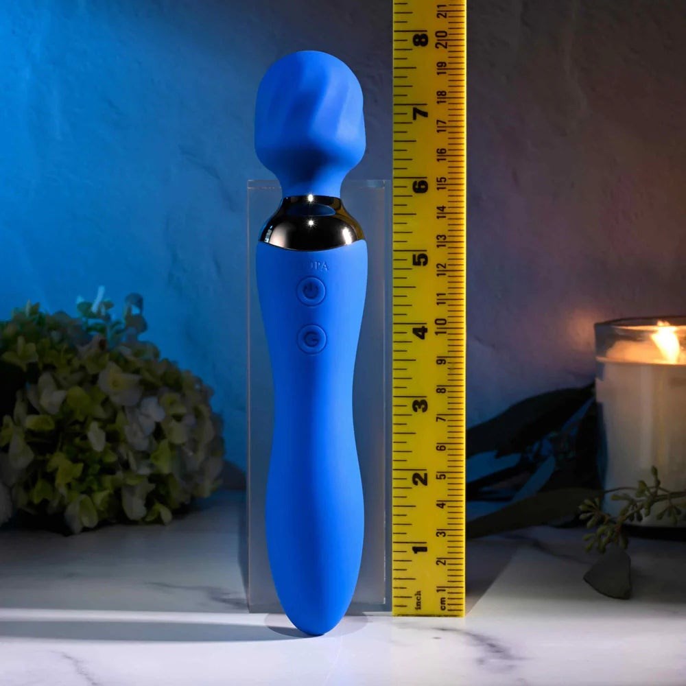 Selopa BLUE BELLE - Dual Pleasure Body Wand Massager - Personal Massagers