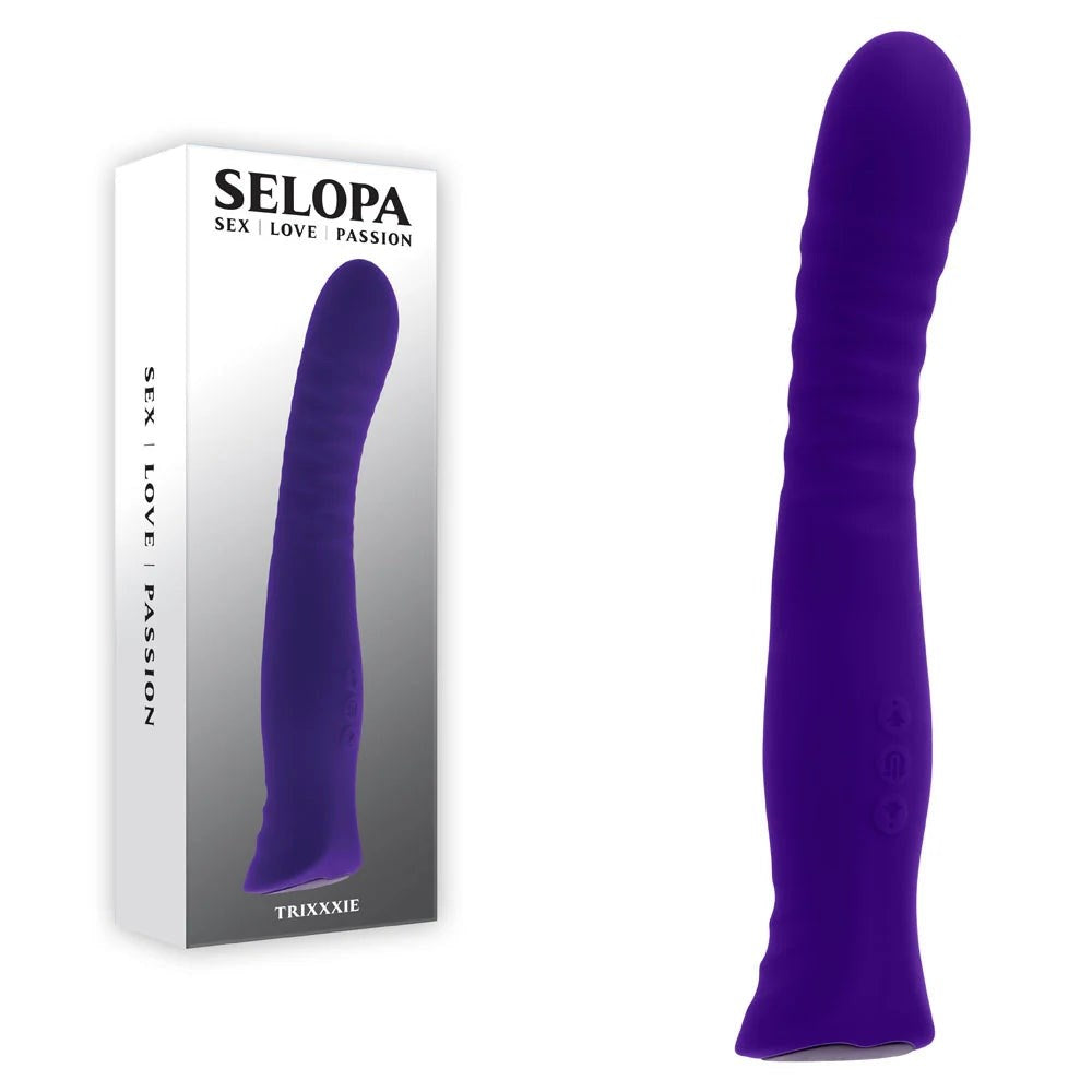 Selopa TRIXXXIE - Flexible, Waterproof Vibrator with 7 Modes - Personal Massagers