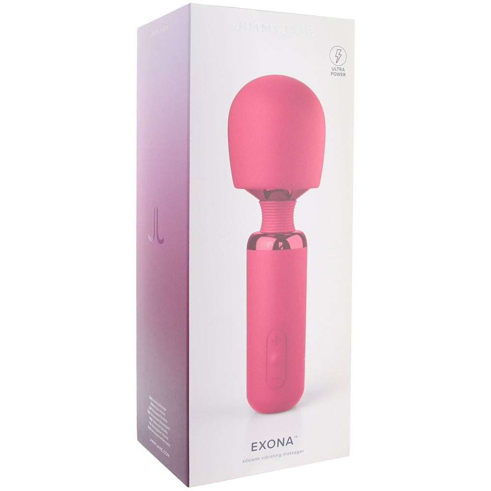 JimmyJane Exona Rechargeable Body Wand Massager - Personal Massagers