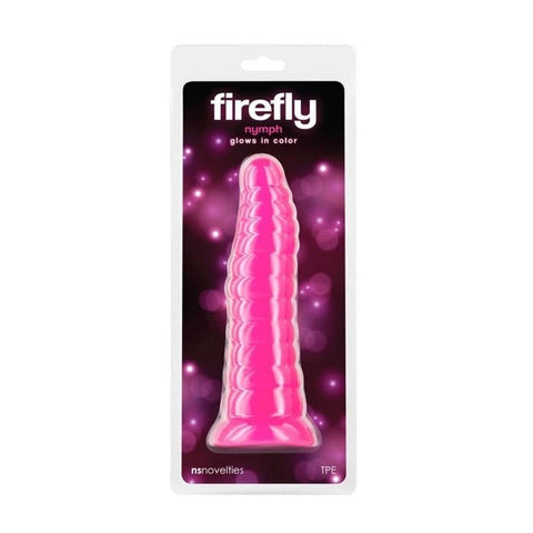 Firefly Nymph Glow In Dark Suction Cup Dildo - Anal Dildos
