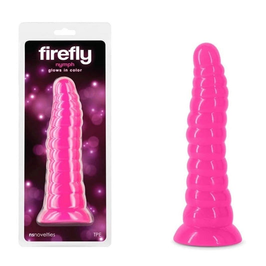 Firefly Nymph Glow In Dark Suction Cup Dildo