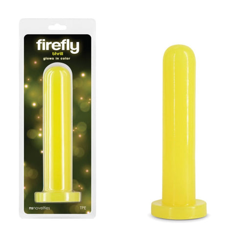 Firefly Thrill Realistic Dildo Yellow by NS Novelties - Non-Realistic Dildos