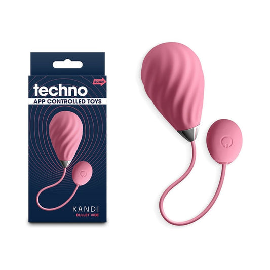 NS Novelties Techno Kandi - Rechargeable Vibrating Egg with App Control